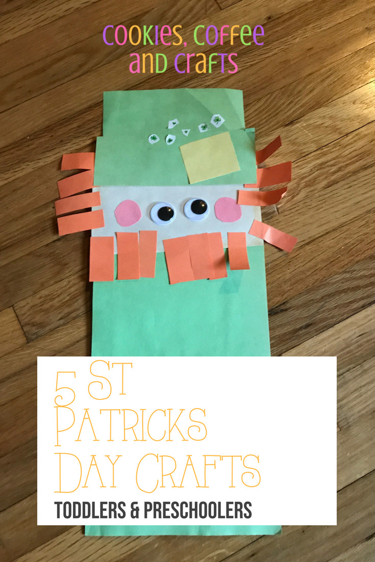 St Patrick's Day Crafts For Preschoolers Easy
 5 St Patrick s Day Crafts for Toddlers and Preschool