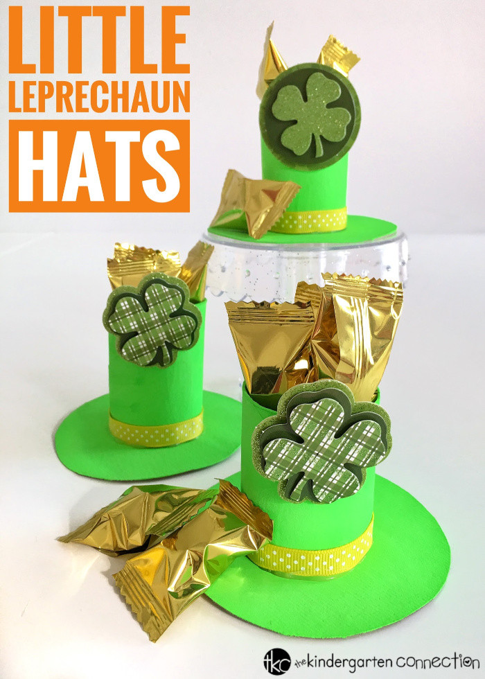 St Patrick's Day Crafts For Preschoolers Easy
 Easy St Patrick s Day Craft Little Leprechaun Hats for Kids