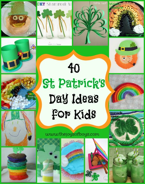 St Patrick's Day Crafts For Toddlers
 40 St Patrick s Day Ideas for Kids The Joys of Boys