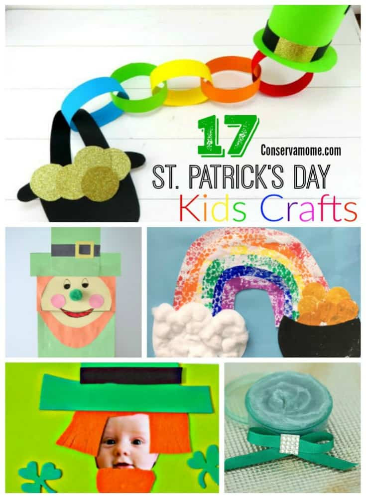 St Patrick's Day Crafts For Toddlers
 17 St Patrick s Day Kids Crafts ConservaMom
