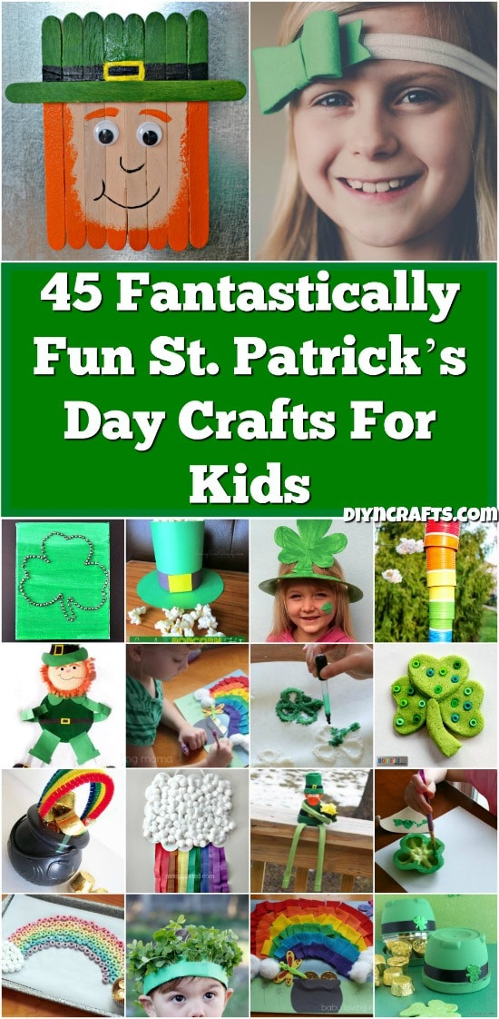 St Patrick's Day Crafts For Toddlers
 45 Fantastically Fun St Patrick’s Day Crafts For Kids