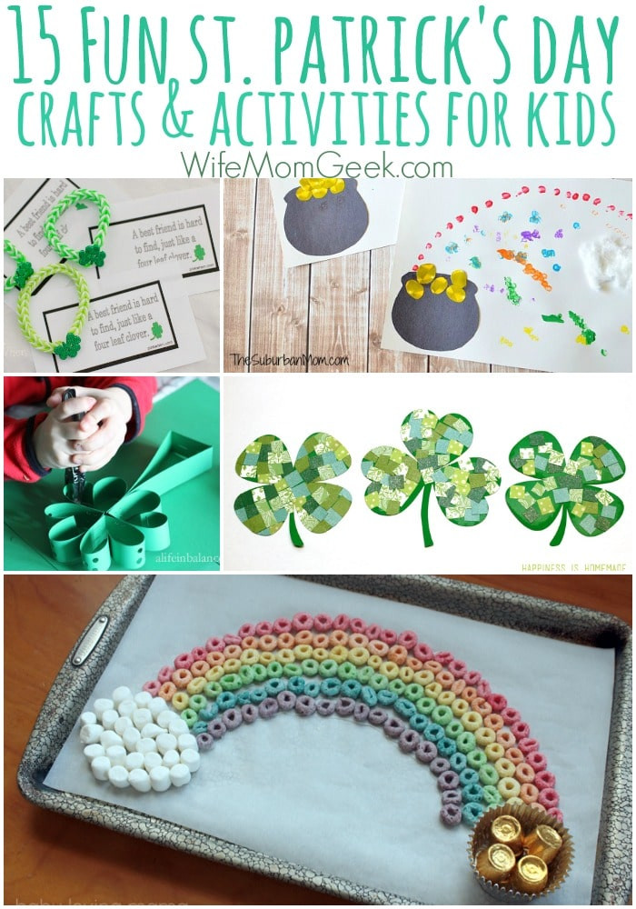 St Patrick's Day Crafts For Toddlers
 15 Easy St Patrick s Day Crafts and Activities for Kids