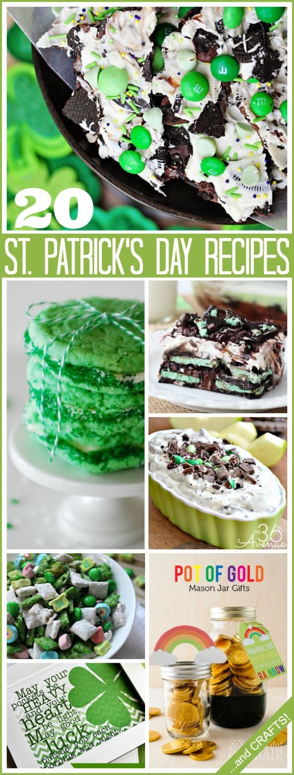 St Patrick's Day Meals Ideas
 20 St Patricks Day Recipes and Ideas