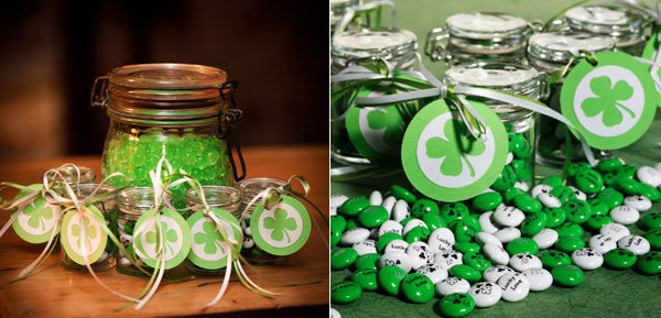 St Patrick's Day Party Favors
 Gorgeous St Patrick s Day Wedding Inspiration