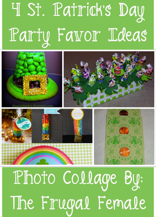 St Patrick's Day Party Favors
 4 St Patrick s Day Party Favor Ideas The Frugal Female