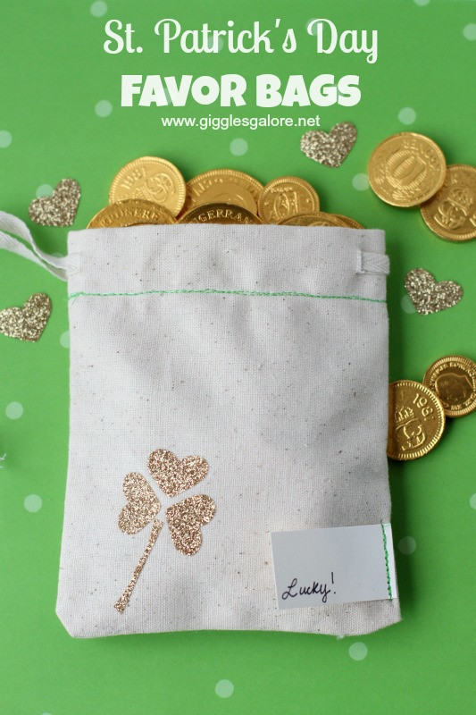 St Patrick's Day Party Favors
 St Patrick s Day Favor Bags Giggles Galore