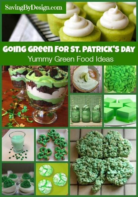 St Patrick's Day Potluck Ideas
 Green Food Ideas for St Patrick s Day