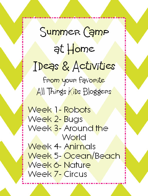 Summer Camp Ideas For Preschool
 Summer Camp at Home Animal Activities & Snacks
