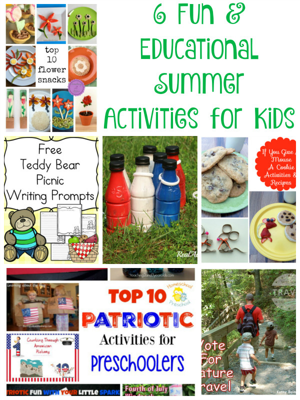 Summer Educational Activities
 6 Fun and Educational Summer Activities For Kids