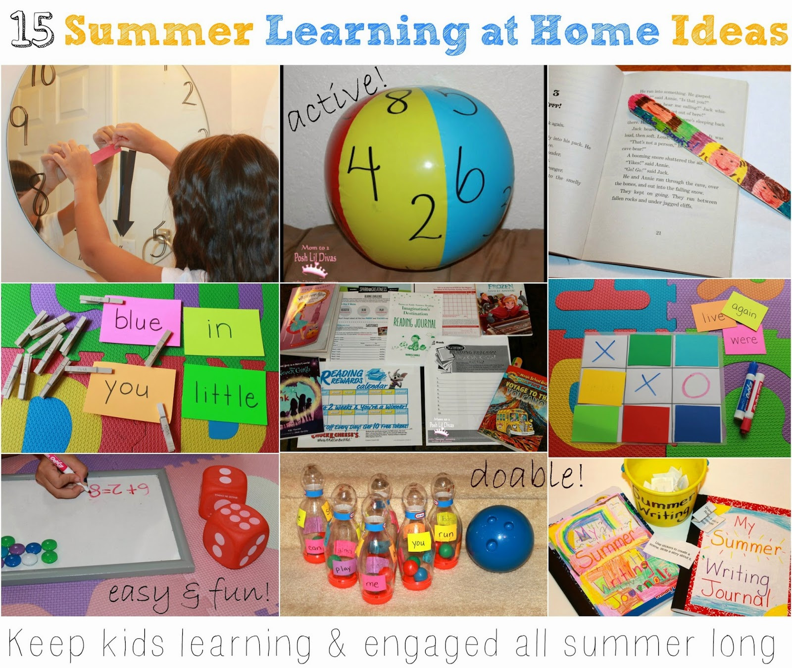 Summer Educational Activities
 This week I m excited to share