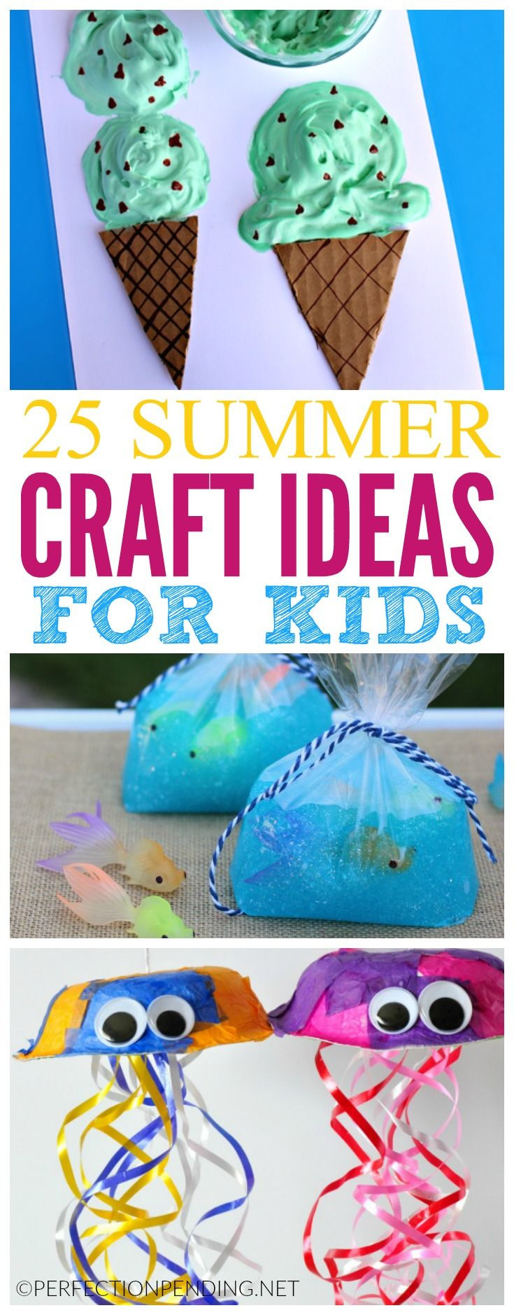 Summer Projects Ideas
 25 Summer Crafts For Kids