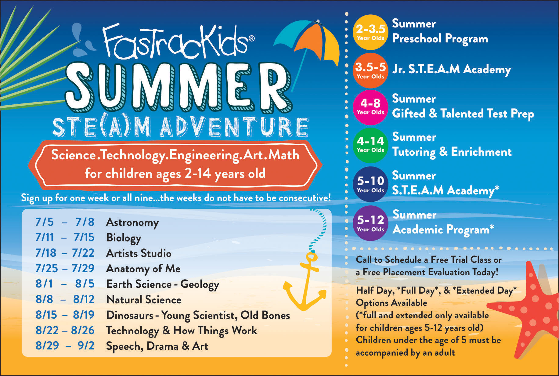 Summer School Curriculum Ideas
 Summer Activities for Kids
