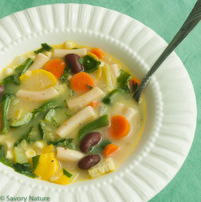 Summer Vegetable Soup Recipe
 Summer Ve able Soup Recipe Savory Nature