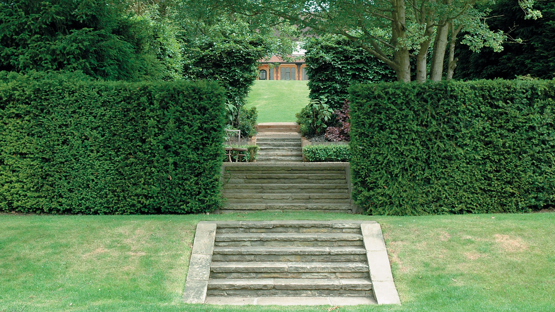 Terrace Landscape Steps
 Terraced Garden Steps Randle Siddeley