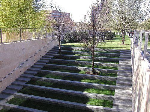 Terrace Landscape Steps
 Nasher Sculpture Center