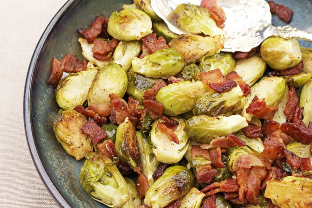 Thanksgiving Brussel Sprouts Recipe
 Roasted Brussels Sprouts Recipe with Bacon 365 Days of