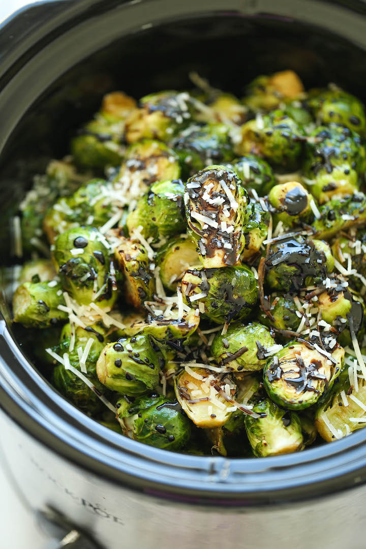Thanksgiving Brussel Sprouts Recipe
 Thanksgiving Crockpot Recipes Easy Side Dishes