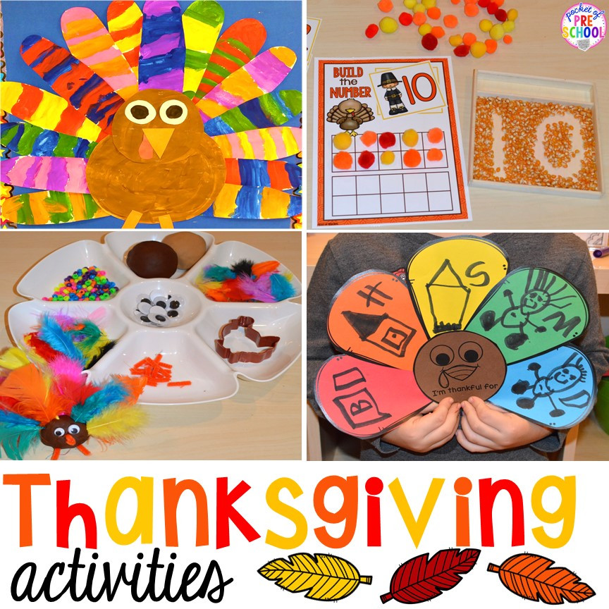 Thanksgiving Craft Ideas For Preschoolers
 Thanksgiving Books for Little Learners Pocket of Preschool