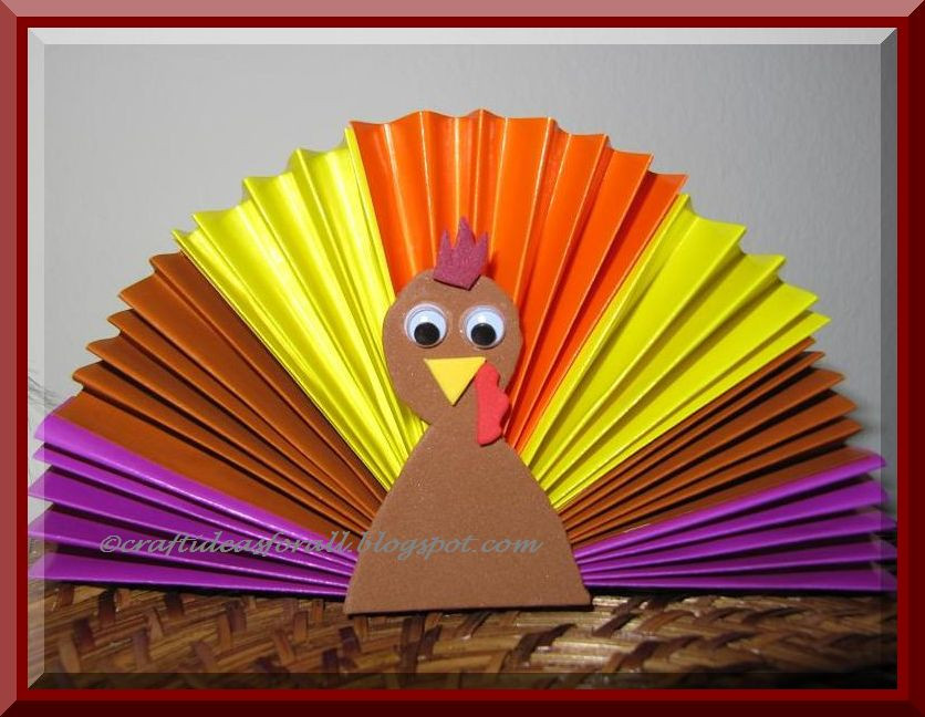 Thanksgiving Craft Ideas For Preschoolers
 Craft Ideas for all Celebrate Thanksgiving with Turkey Craft