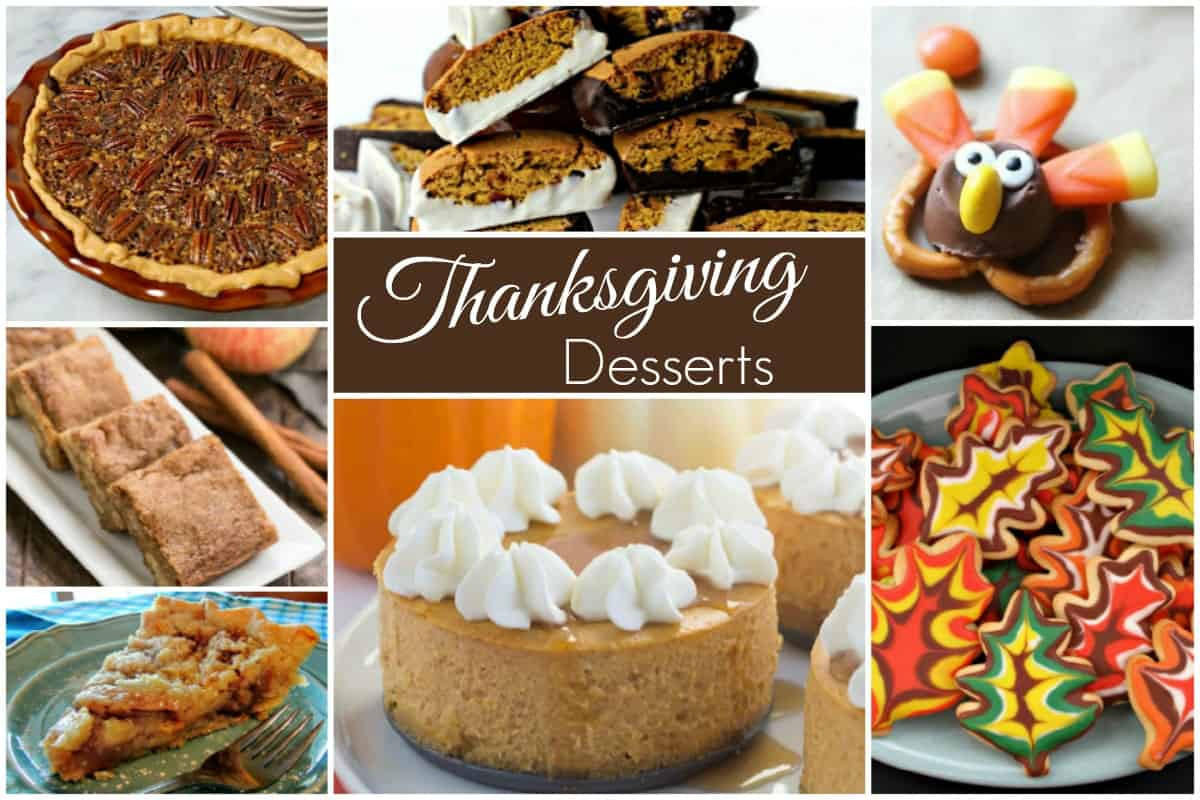 Thanksgiving Recipes Ideas
 Thanksgiving Desserts and our Delicious Dishes Recipe Party