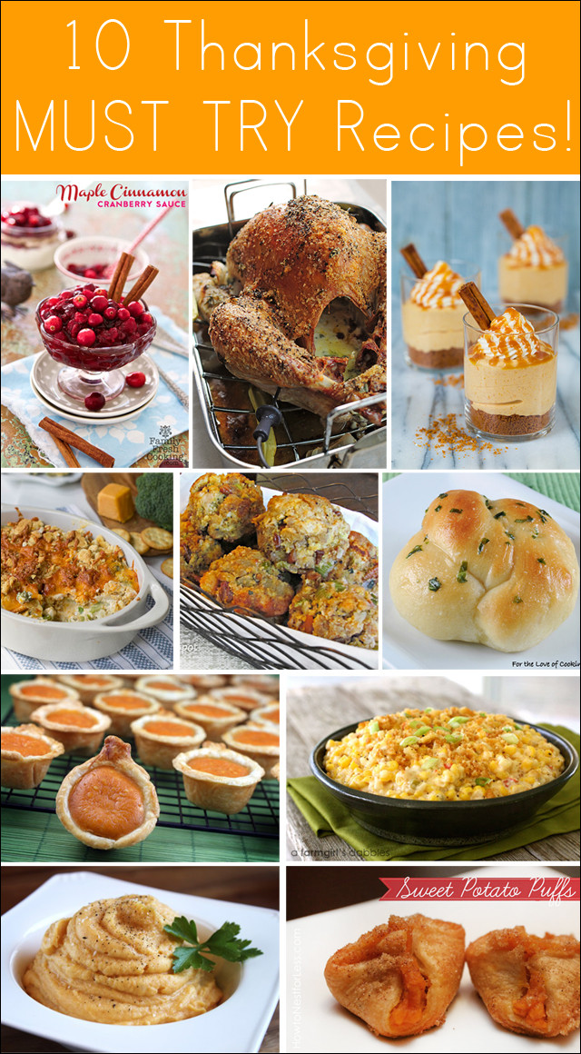 Thanksgiving Recipes Ideas
 10 Amazing Thanksgiving Recipes Thanksgiving Dinner Ideas