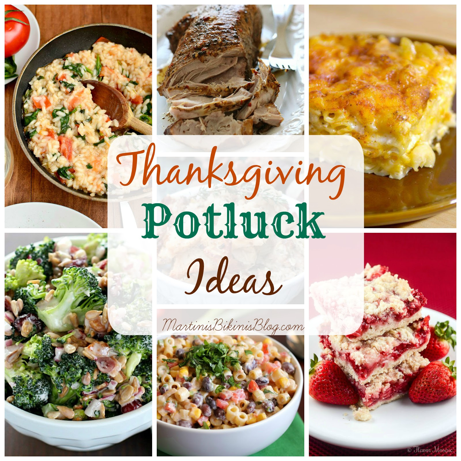 Thanksgiving Recipes Ideas
 Thanksgiving Potluck Dish Ideas Martinis