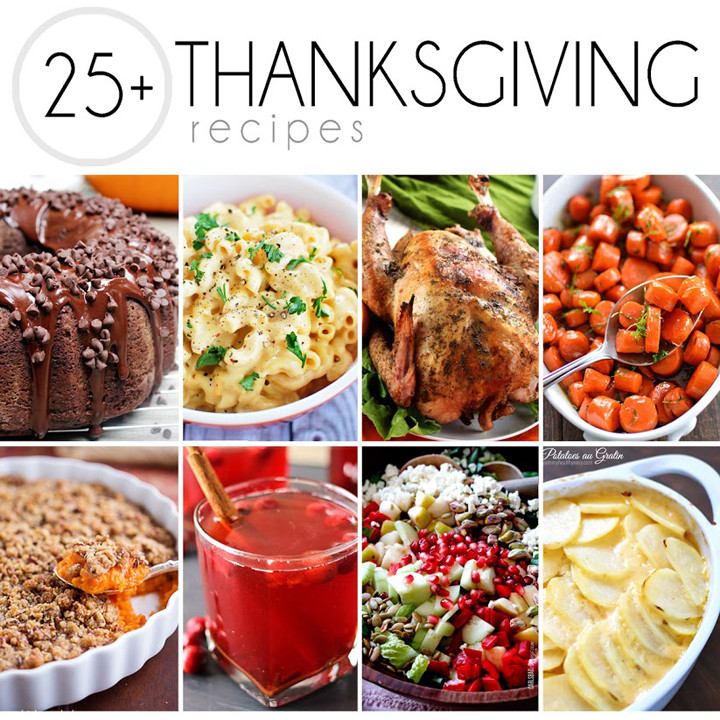 Thanksgiving Recipes Ideas
 25 Recipes for Thanksgiving