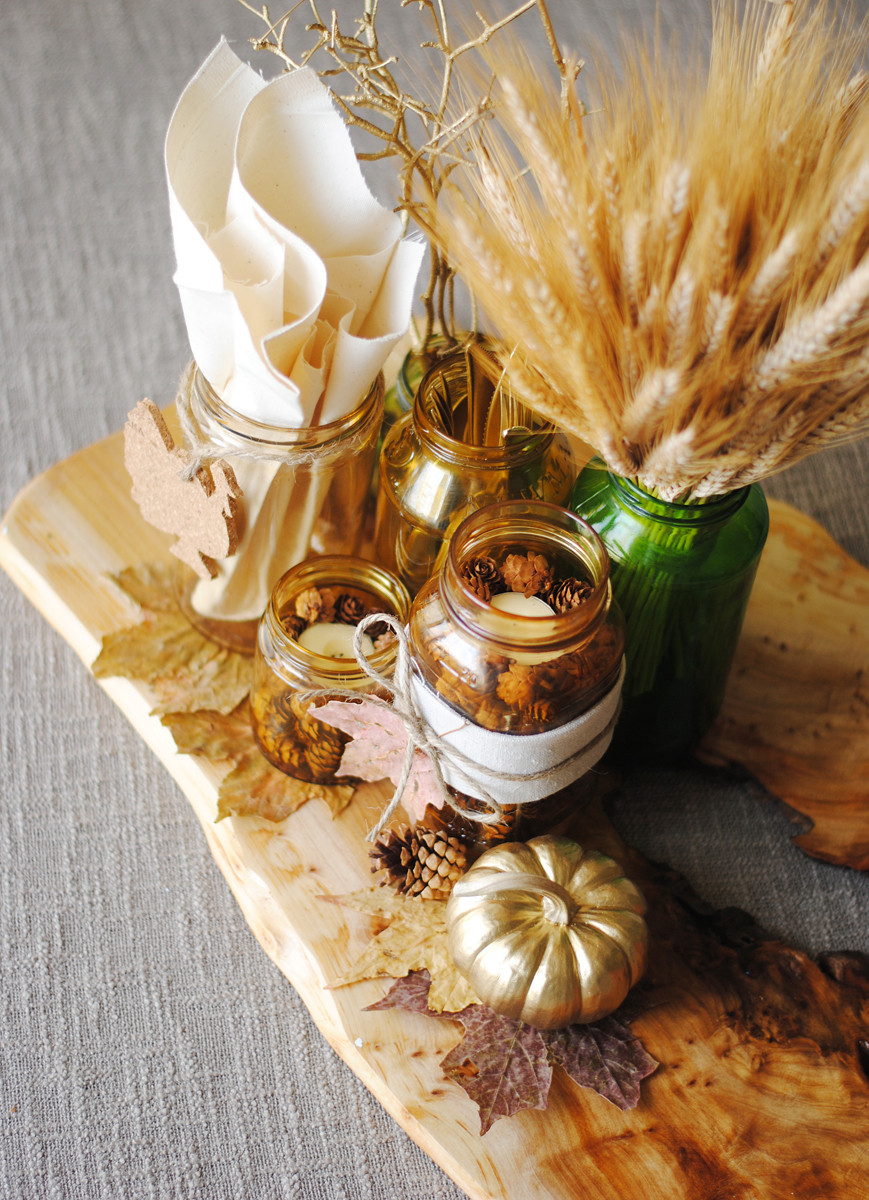 Thanksgiving Table Centerpieces
 102 Easy Thanksgiving Crafts Show Your Gratitude In Style