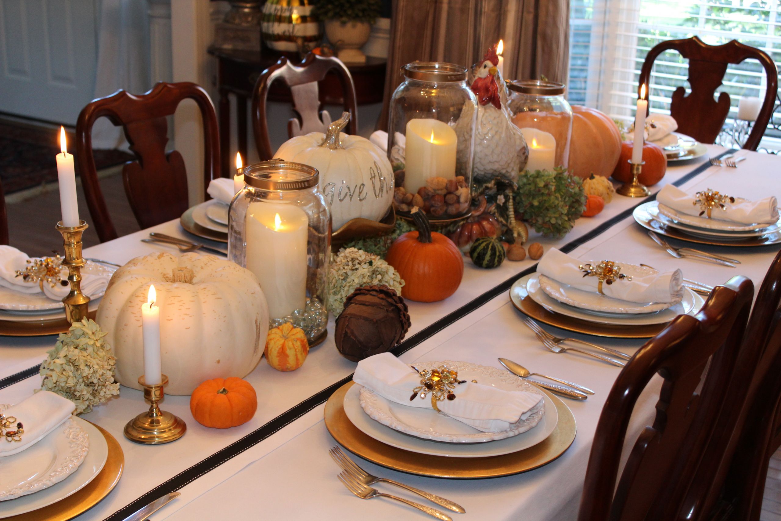 Thanksgiving Table Centerpieces
 Thanksgiving Table Centerpieces DIY – dells daily dish