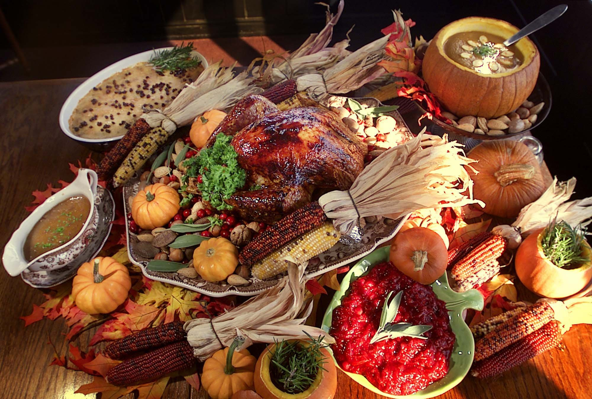 Thanksgiving Traditional Food
 Saying thank you to you the readers Terry Pluto