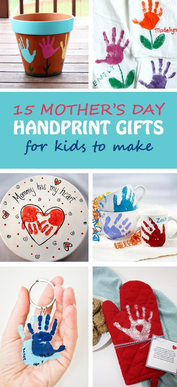 Toddler Mothers Day Gifts
 15 Mother s Day handprint ts for moms and grandmothers