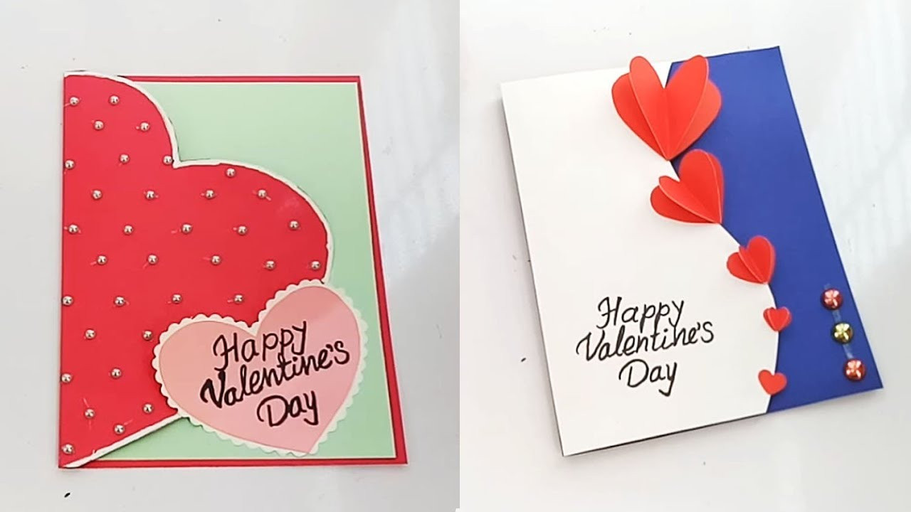 Valentines Day Card Ideas
 Beautiful Handmade Valentine s Day card idea 2