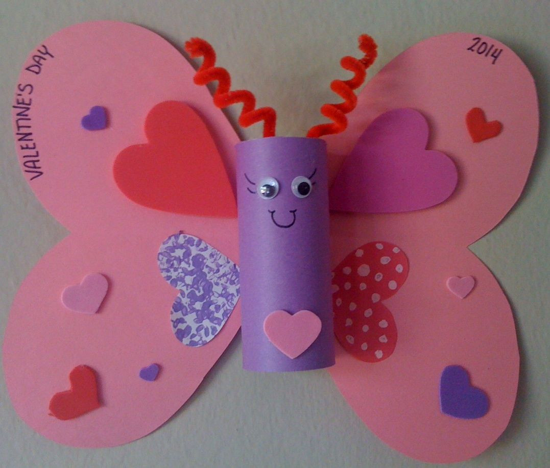 Valentines Day Craft For Preschoolers
 Valentine s craft for kids easy craft for preschooler