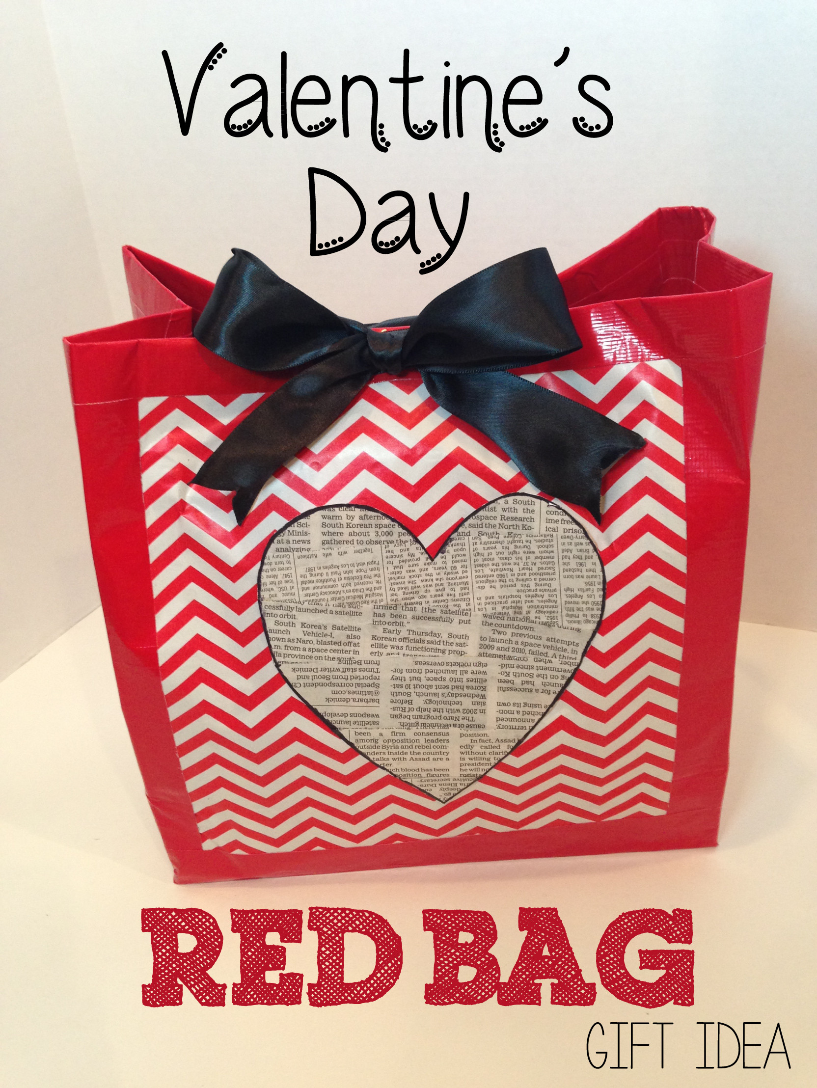Valentines Day Gift Bags
 The Valentine s Day Red Bag