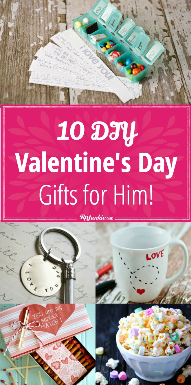 Valentines Day Gift For Him
 10 DIY Valentine’s Day Gifts for Him – Tip Junkie