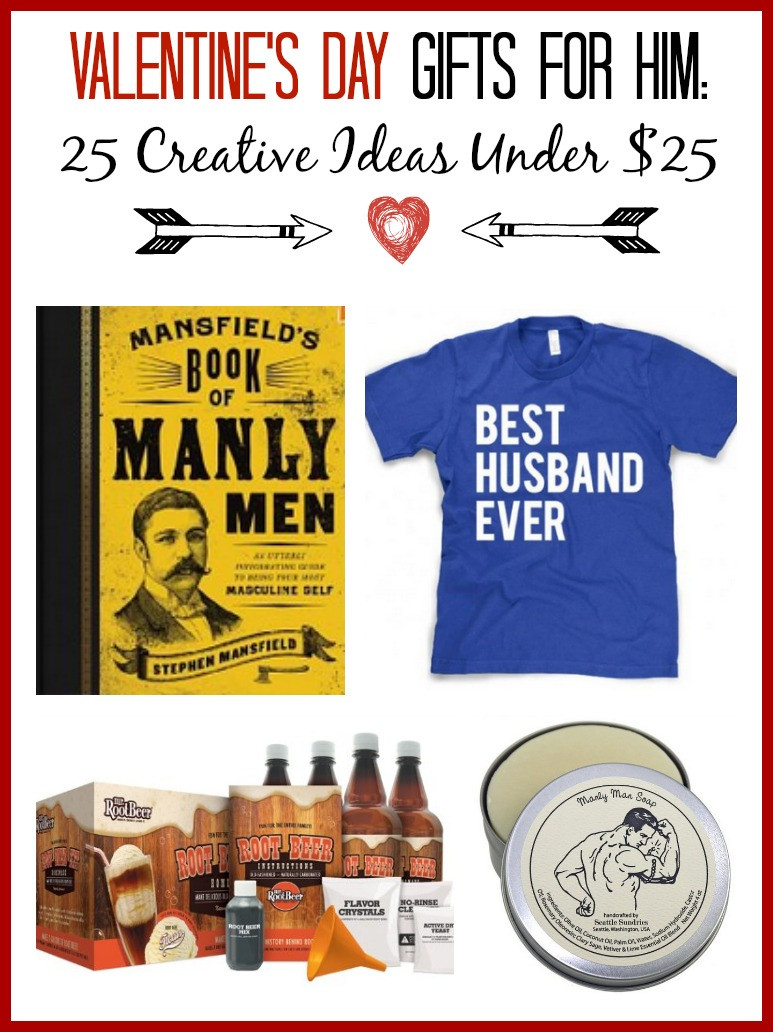 Valentines Day Gift For Him
 Valentine s Gift Ideas for Him 25 Creative Ideas Under $25