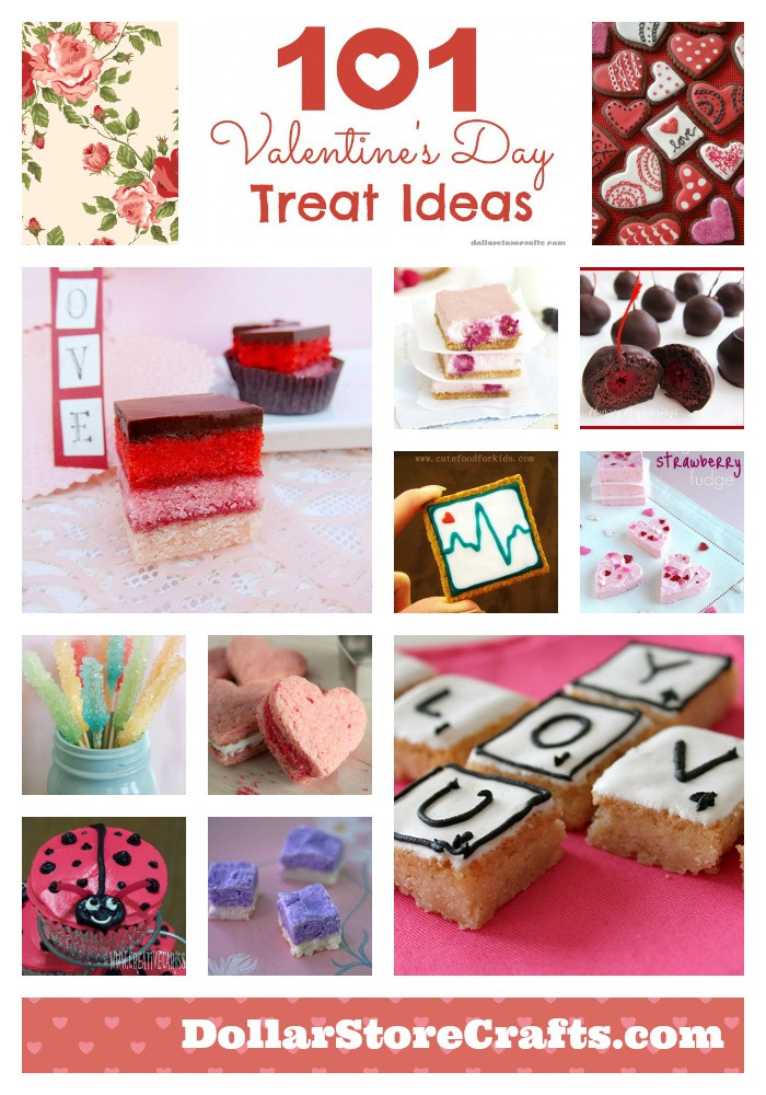 Valentines Day Ideas For Friends
 101 Valentine s Day Treat Ideas Dollar Store Crafts