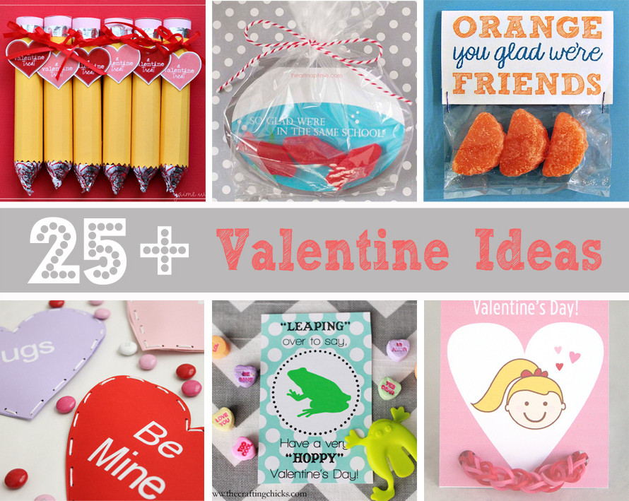 Valentines Day Ideas For Friends
 25 DIY School or friend Valentine Ideas