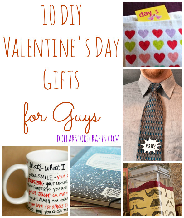 Valentines Day Ideas For Guys
 10 DIY Valentine s Day Gifts for Guys Dollar Store Crafts