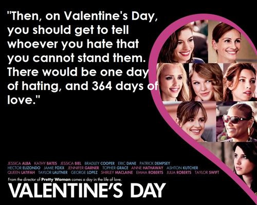 Valentines Day Movie Quote
 VALENTINES DAY QUOTES MOVIE image quotes at relatably
