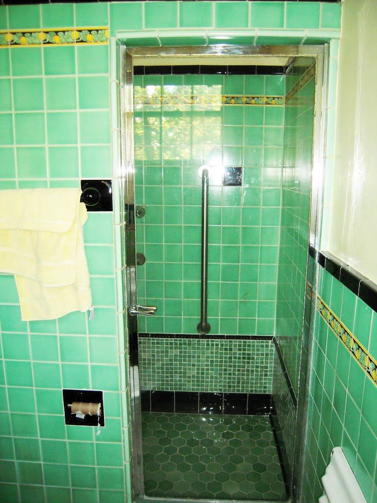 Vintage Bathroom Tile For Sale
 vintage tile bathroom This looks like our1940 s Bathroom