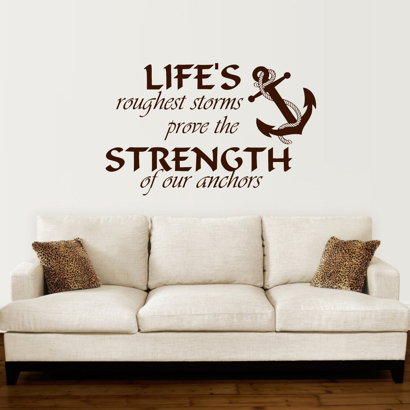 Wall Decals Quotes For Bedroom
 Anchor Wall Decal Quotes Nautical Sayings Wall Vinyl