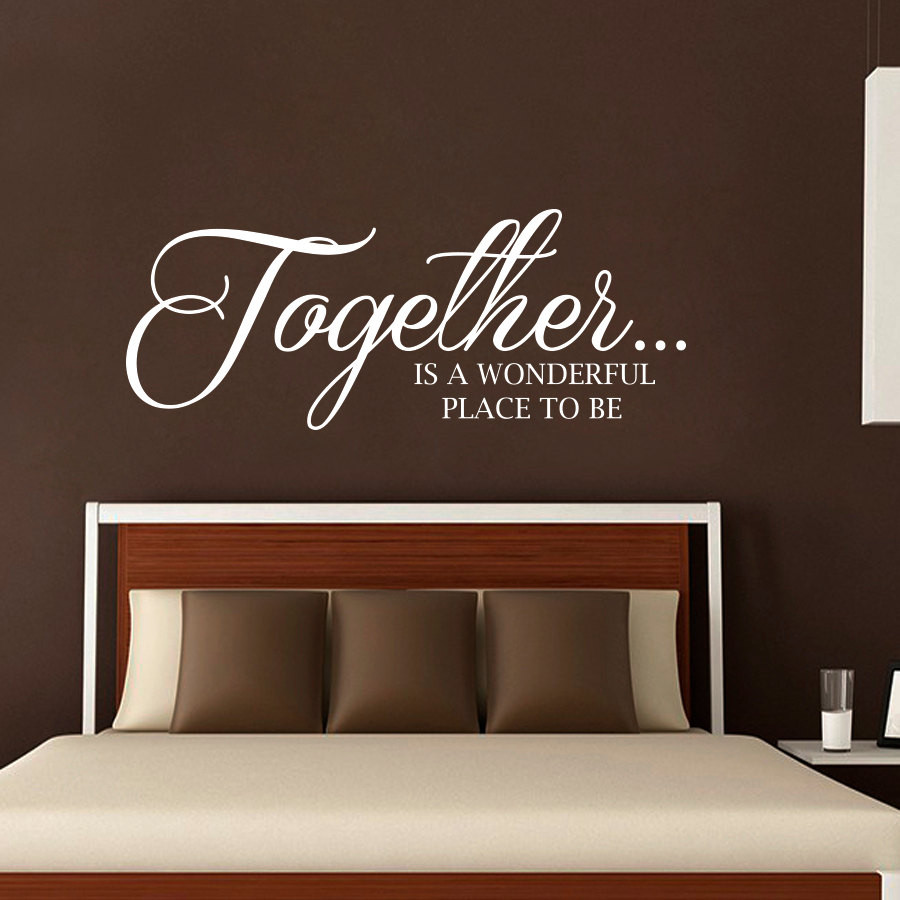 Wall Decals Quotes For Bedroom
 NEW Wall Decals Quote To her Is a Wonderful Place to Be