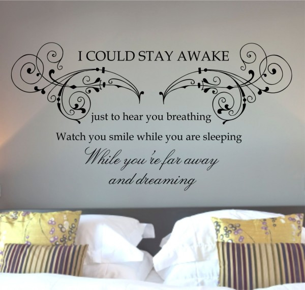 Wall Decals Quotes For Bedroom
 Creative and Inspiration Wall Quotes For Bedroom – Themes