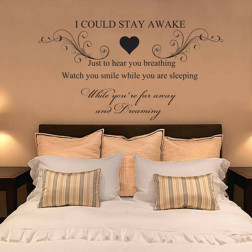 Wall Decals Quotes For Bedroom
 AEROSMITH BREATHING Quote Vinyl Wall Art Sticker Decal