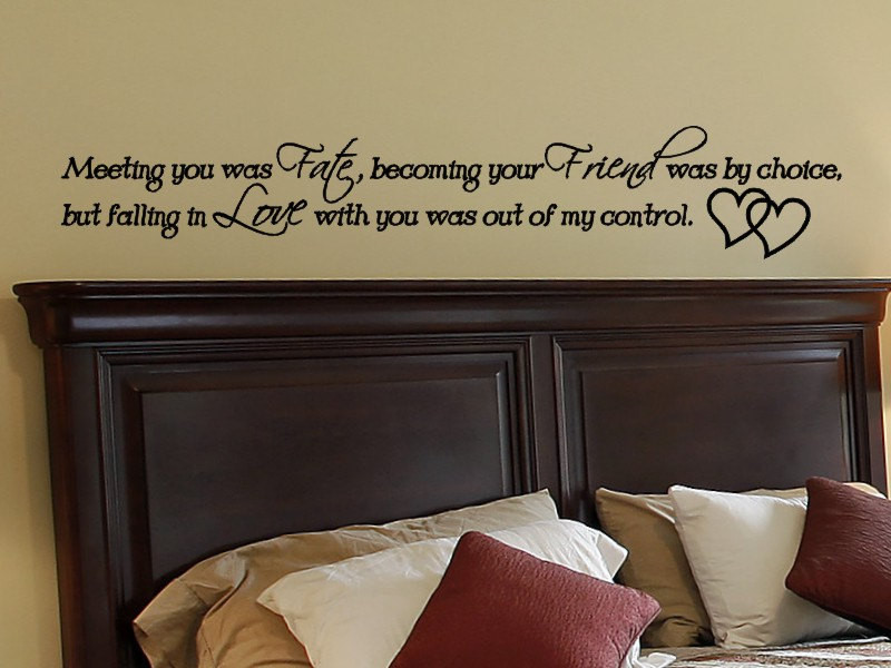 Wall Decals Quotes For Bedroom
 Master Bedroom Wall Decal Wall Decor Love Quotes Wall Art