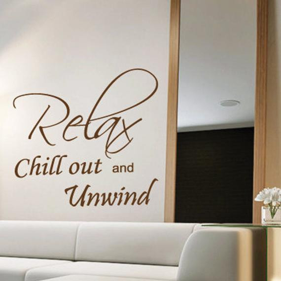 Wall Decals Quotes For Bedroom
 Relax Bedroom Wall Quotes Art Wall stickers Wall decals