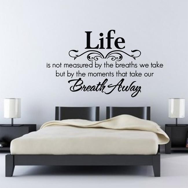 Wall Decals Quotes For Bedroom
 Bedroom Wall Quotes Living Room Wall Decals Vinyl Wall