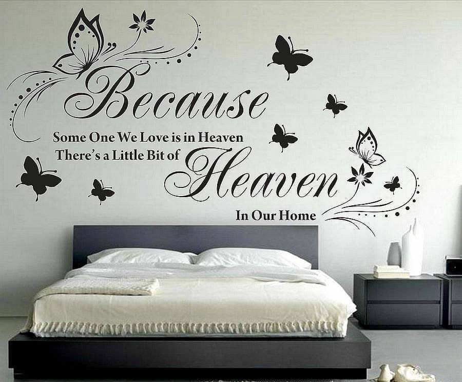 Wall Decals Quotes For Bedroom
 Wall Sticker Quotes Bedroom Home Designs Insight Wall Art