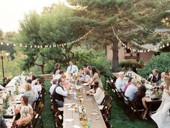 Wedding Reception Ideas For Summer
 Summer backyard wedding